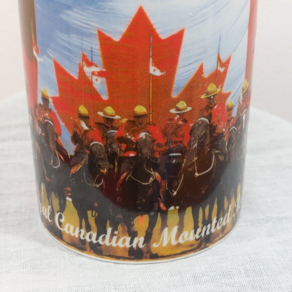 Rare Vintage Royal Canadian Mounted Police- RCMP Coffee Mug - Picture 2 of 8